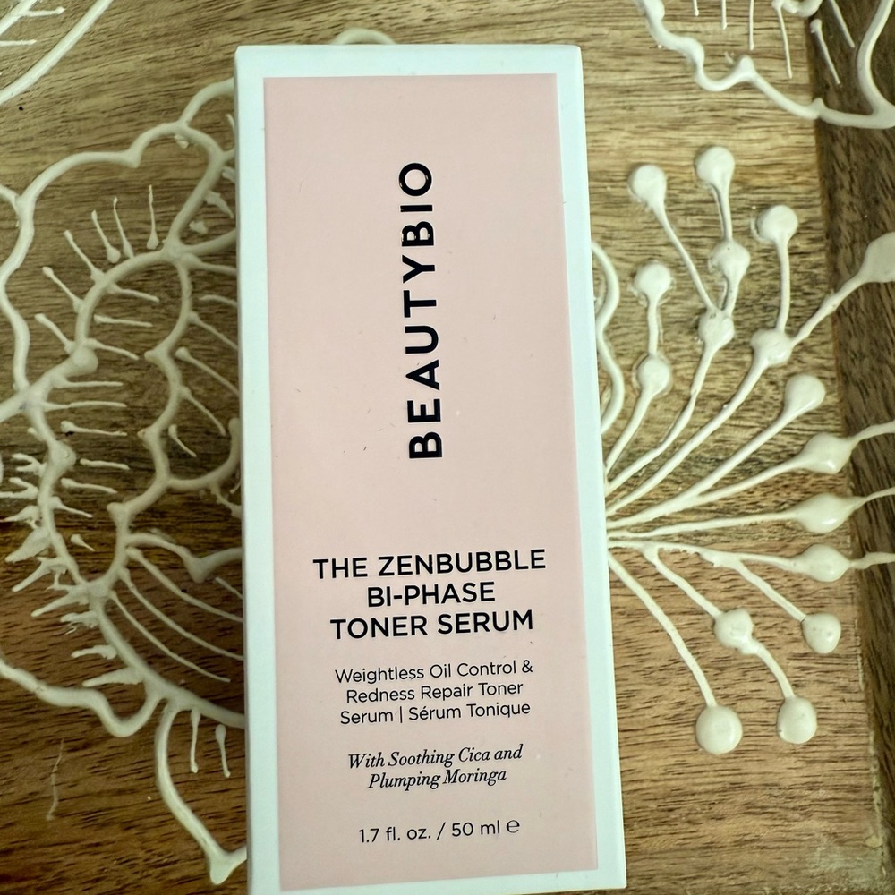 New BeautyBio The ZenBubble Bi-Phase Toner Serum, 1.7 oz